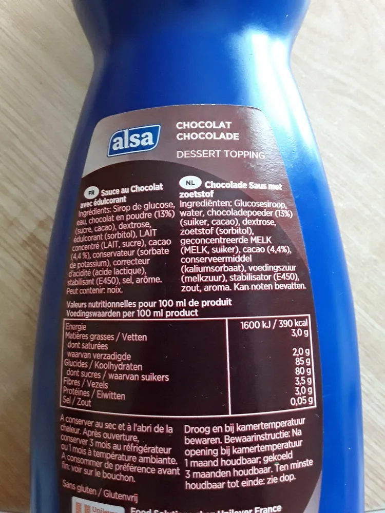 Sauce Dessert Au Chocolat