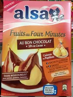 Fruits au Four Minutes au chocolat Chocolat