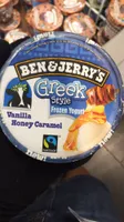 Greek Style Frozen Yogurt Vanilla Honey Caramel