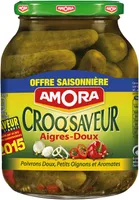 Amora Cornichons Aigres-Doux Promo