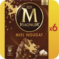 Magnum Glace Batonnet Miel Nougat 6x110ml