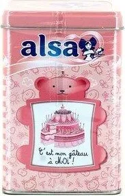 Levure et sucre Alsa Boite metal
