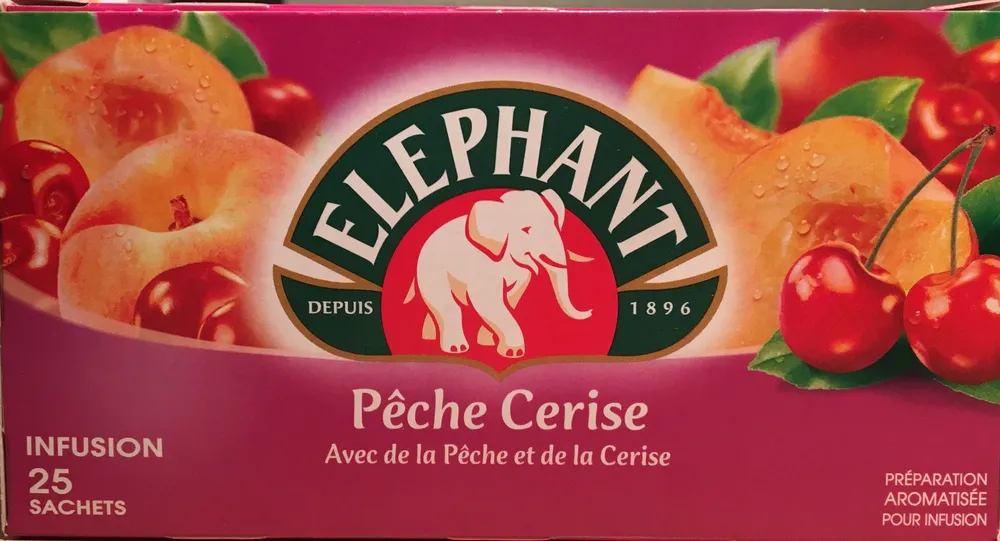 Infusion pêche cerise