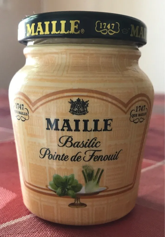 Moutarde Basilic avec pointe de Fenouil