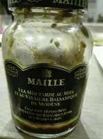 Maille à la moutarde au miel et au vinaigre balsamique de modene