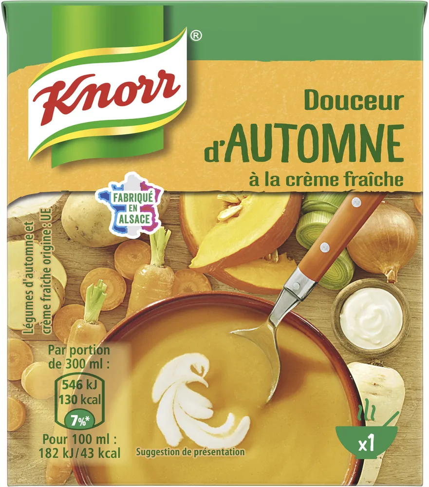 Knorr Soupe Douceur d'Automne à la Crème Fraîche
