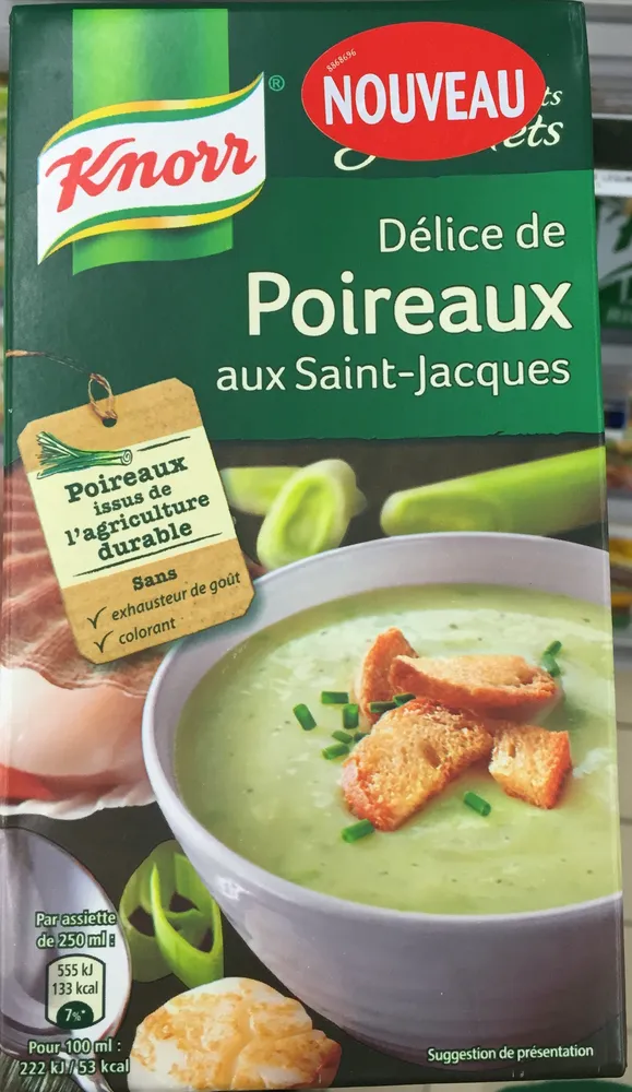 Délice de Poireaux aux Saint-Jacques