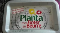 Planta au beurre au sel marin