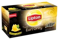 Lipton Thé Rich Earl Grey Citron 25 Sachets