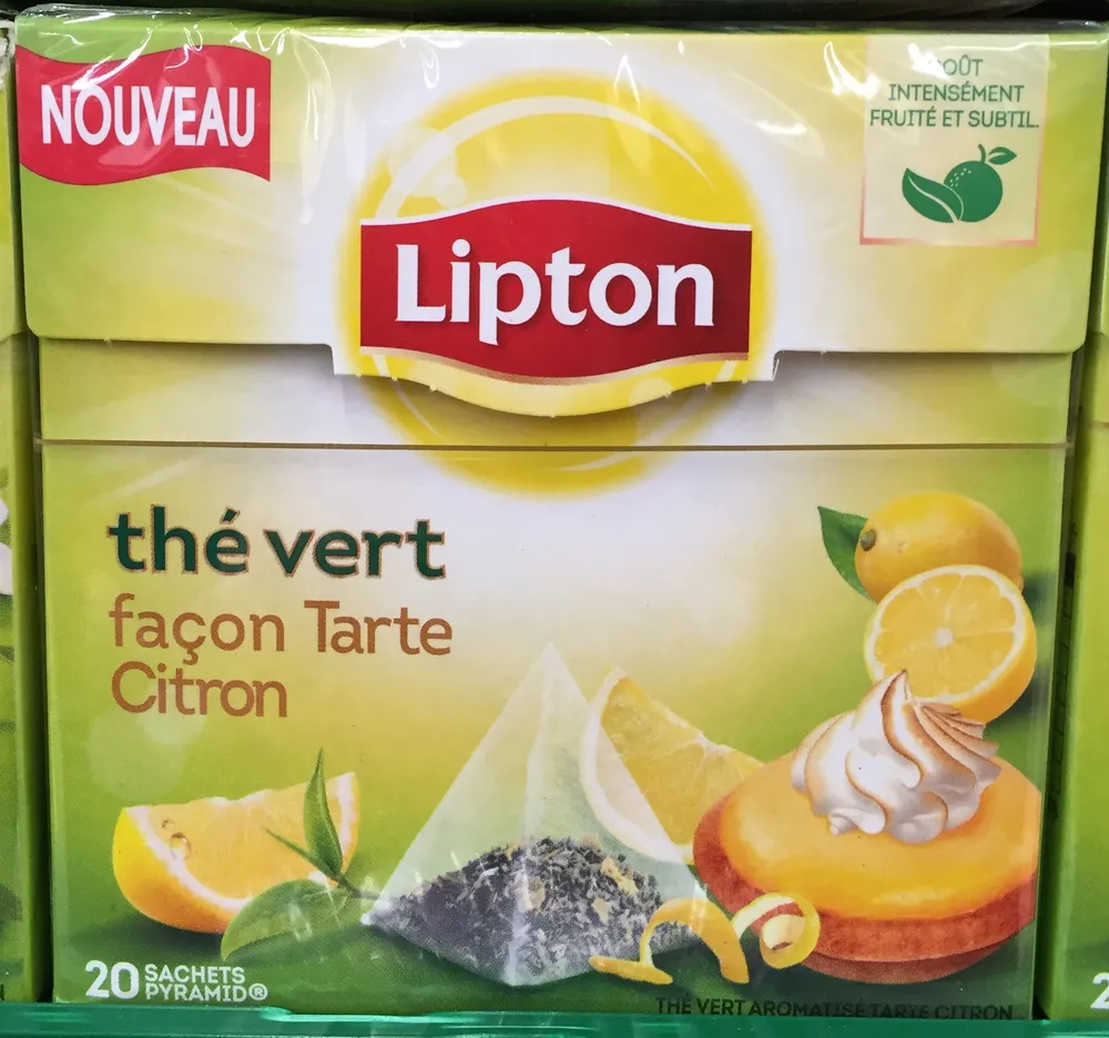 Thé vert façon Tarte Citron