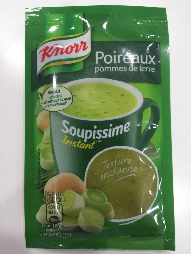 Soupissime Instant Poireaux pommes de terre