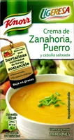 Puré de zanahoria y puerro
