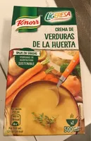 Ligeresa crema de verduras de la huerta