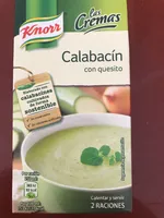 Crema De Calabacín Con Quesito