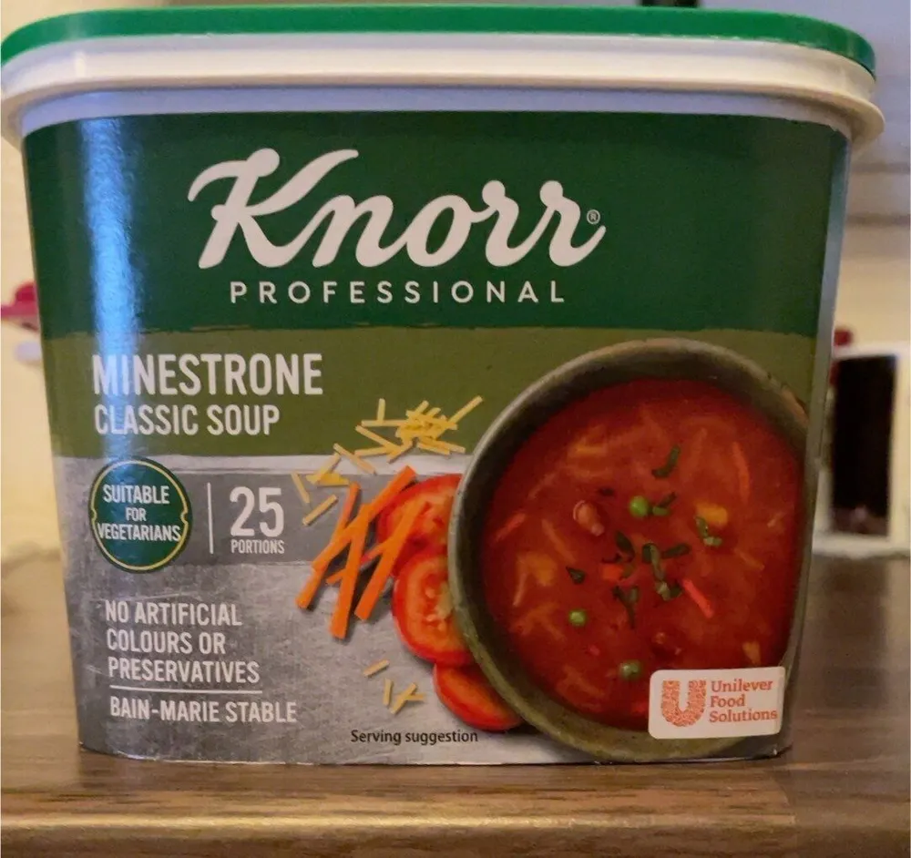 Minestrone classic soup