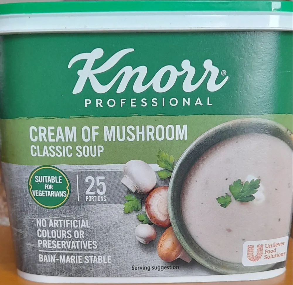cream of mushroom classic soup powder