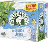 Elephant Tisane Digestion Légère Offre Saisonnière 50 Sachets