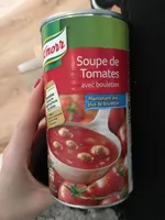 Soupe tomates avec boulettes