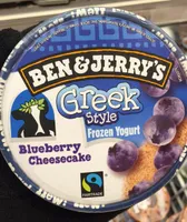 Greek Style Blueberry Cheesecake
