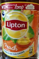Ice tea pêche