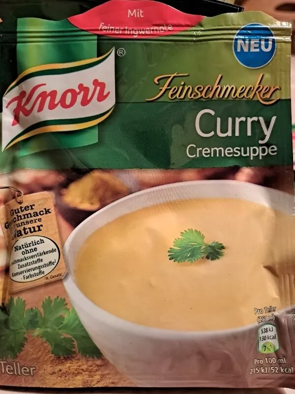 Curry Cremesuppe