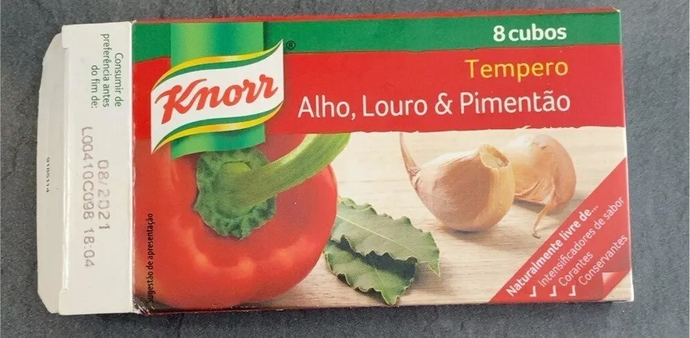 Alho louro pimentao