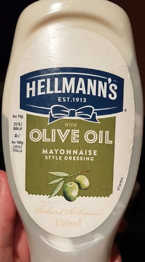 Mayonnaise with olive oil