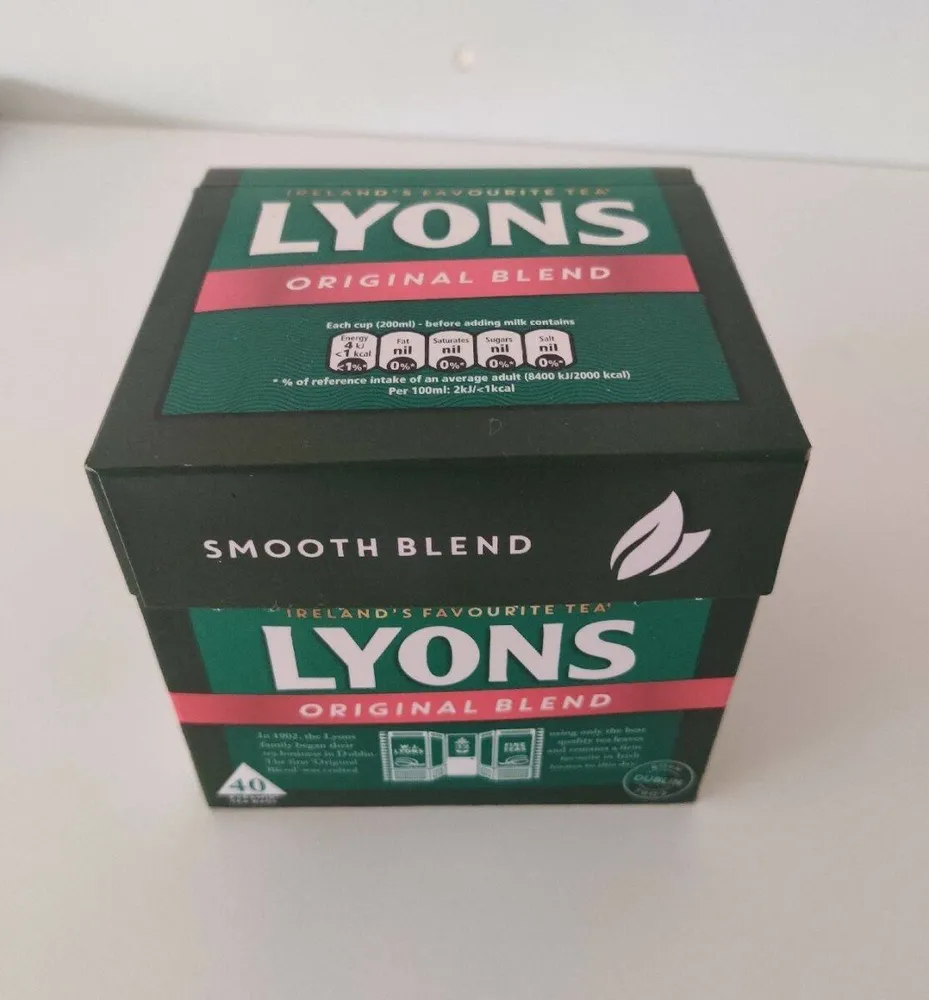 Lyons Original Tea 40 Pack Box (116 Grams)