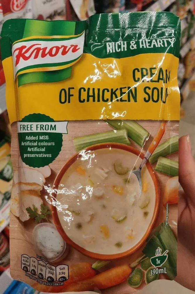 Cream of chicken soup