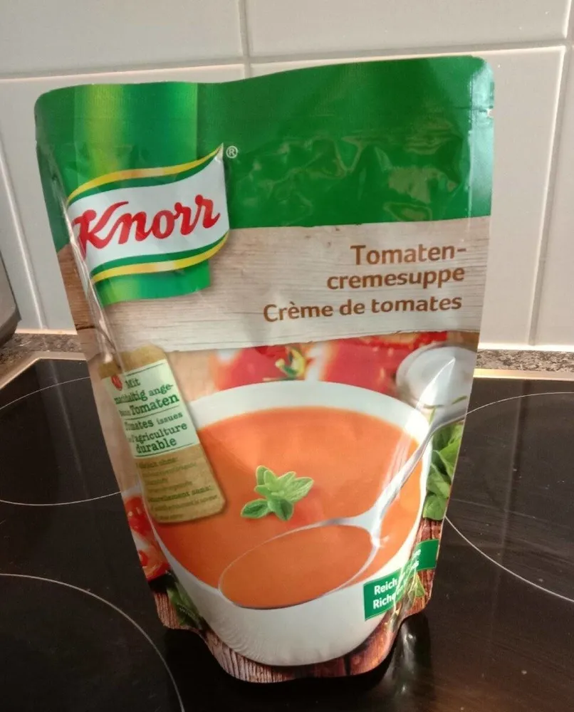 Crème de tomates soupe Knorr