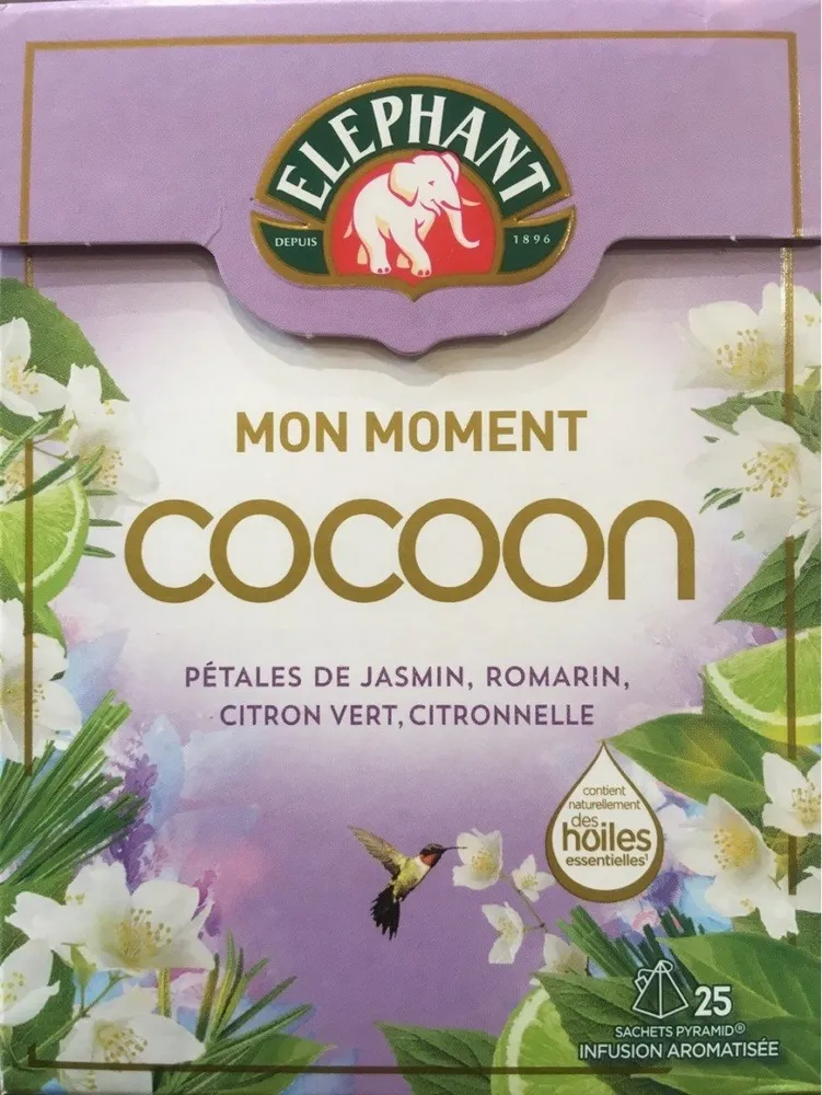 Mon moment COCOON jasmin romarin citron vert citronelle