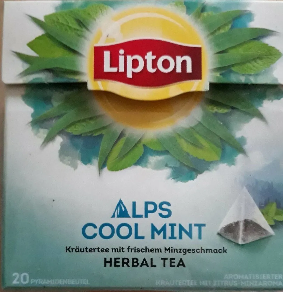 Lipton Kräutertee Alps Cool Mint, 20 BTL