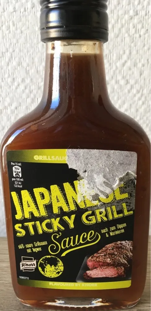 Japanese Sticky Grill SüB-saure Grillsauce mit Ingwer