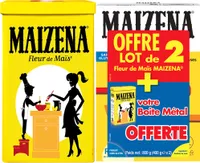 Maizena Farine Fleur de Maïs Sans Gluten 400g Lot de 2