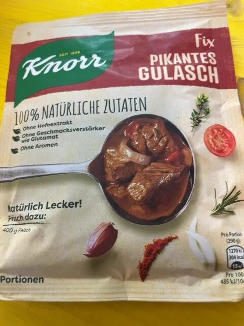 Knorr Fix Gulasch Pikant