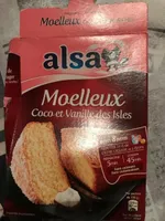 Alsa moelleux coco et vanille des Isles