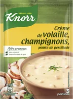 Knorr Soupe Crème de Volaille et Champignons 75g 3 Portions