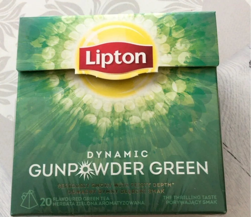 Thé gunpowder green