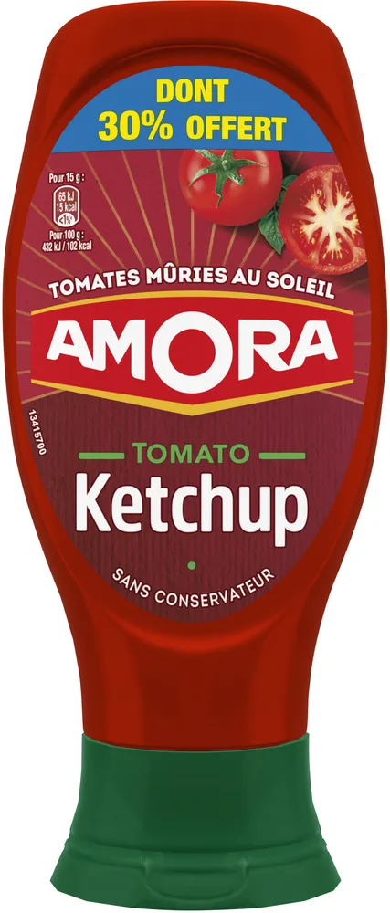 Amora Ketchup Nature dont 30% Offert