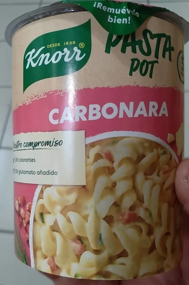 pasta pot carbonara