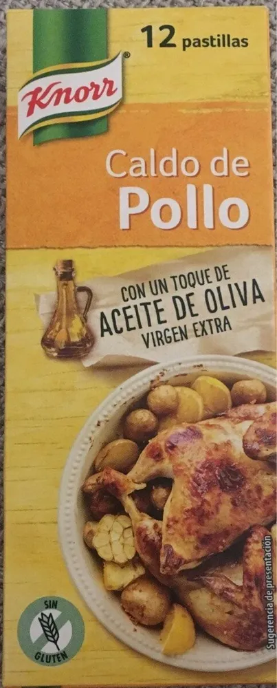 pastillas para caldo de pollo