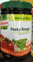Mise en place Pesto Rouge