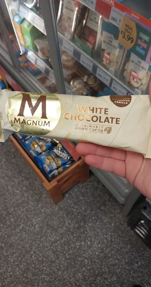 White Chocolate Ice Cream