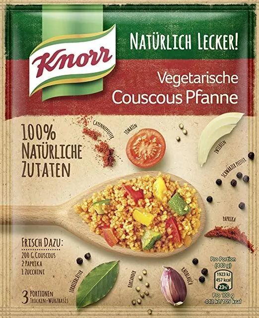Vegetarische Couscous Pfanne