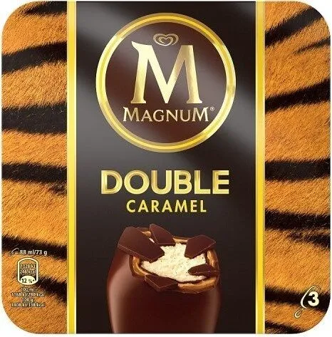 Double Caramel Ice Cream 3 x