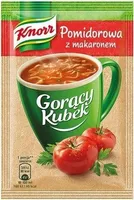 Hot Cup Tomato Soup with Noodles