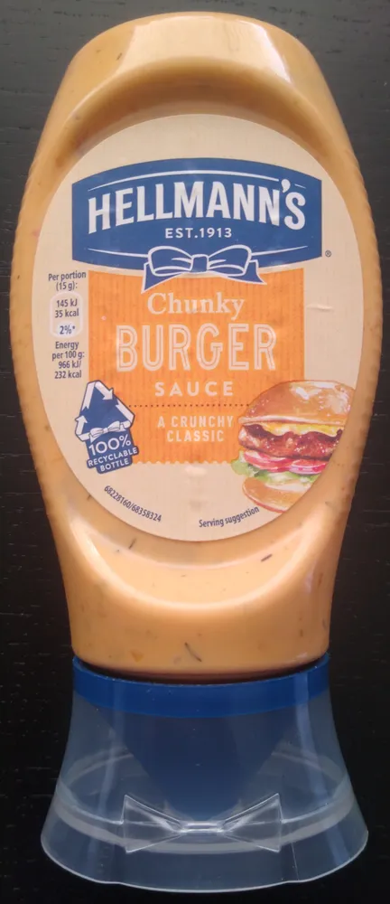 Hellman's burger sauce