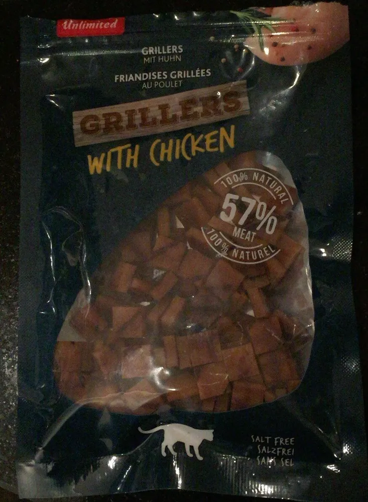 Grillers with chicken