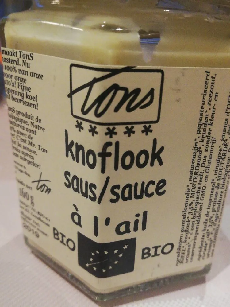 Tons sauce à l'ail