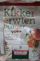 Kikkererwten burger